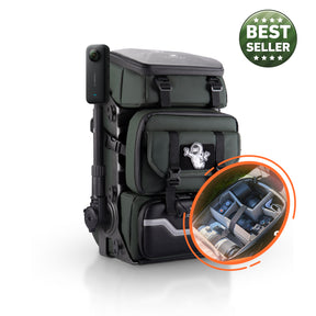 Lancer Modular Camera Backpack with 35L large Capacity