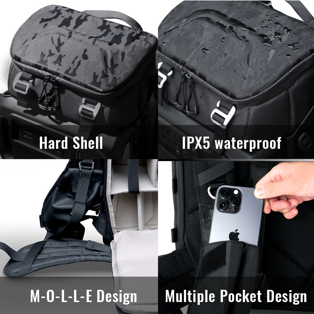 Lancer300 Modular Outdoor Backpack with Power and Magic Arm