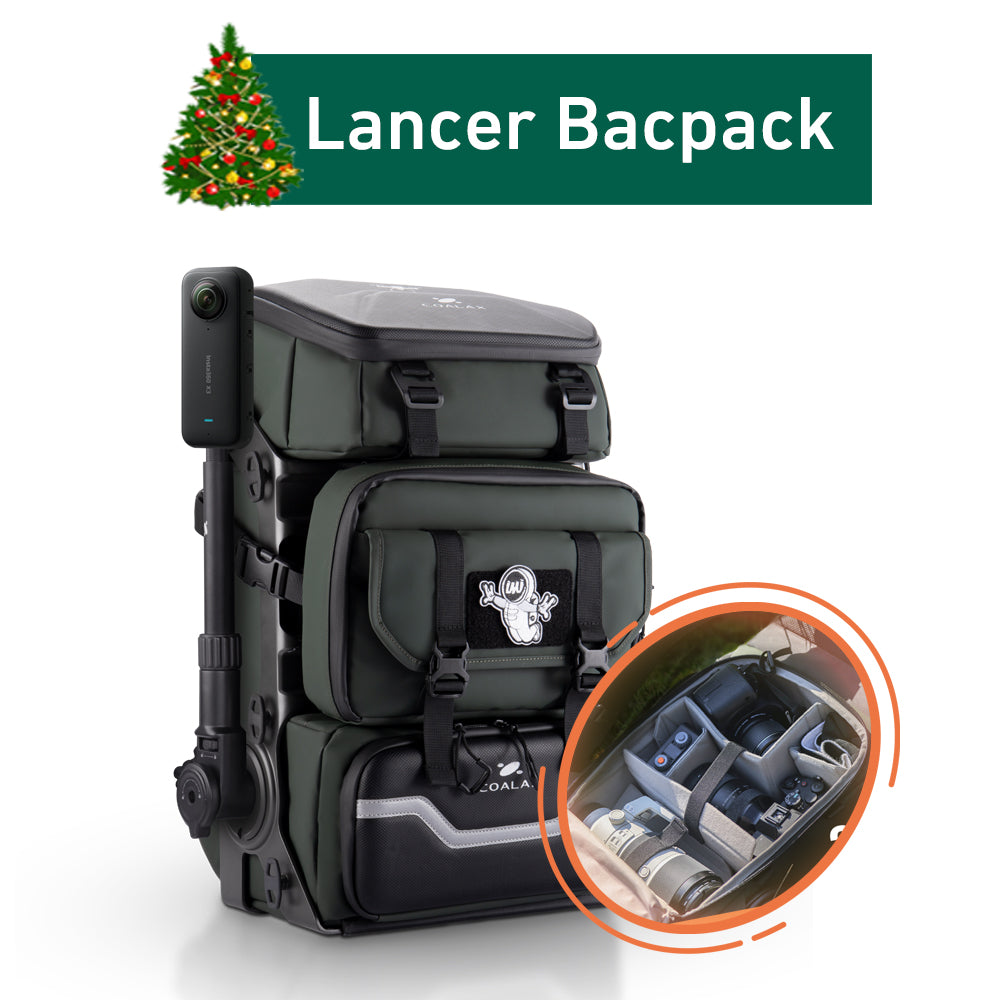 Lancer300 Modular Outdoor Backpack with Power and Magic Arm